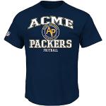 Majestic Green Bay Packers Acme NFL T-Shirt Navy S