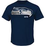 Majestic LINE TO GAIN Shirt - NFL Seattle Seahawks navy - S