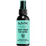 Make Up Setting Spray - Dewy Finish/Long Lasting Meikinkiinnityssuihke Meikki Nude NYX Professional Makeup