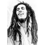 Malerifabrikken - Juliste Bob Marley - Musta - 30X40