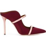 Malone Souliers contrast heeled mules - Red