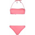 Naisten Vaaleanpunaiset Manokhi Halterneck Nylonbandeau-bikinit alennuksella 