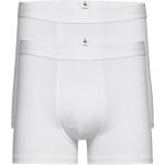 Maple 2 Pack Underwear - Gots/Vegan Bokserit Valkoinen Knowledge Cotton Apparel