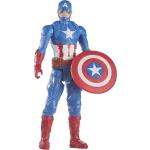 Marvel Avengers Titan Hero Captain America Toys Playsets & Action Figures Action Figures Multi/patterned Marvel
