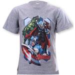 Poikien Harmaat Puuvillaiset Avengers Printti-t-paidat verkkokaupasta Amazon 