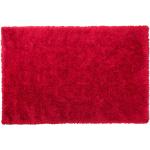 Punaiset Modernit Polyesteriset Koon 160x230 Beliani Tuftatut matot 