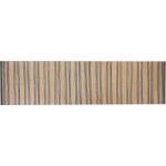 Tummanharmaat Retro-tyyliset Juutti-kankaiset Punoskuvioiset Koon 80x300 Beliani Kuviolliset matot 