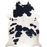 Matto Nautaeläinten tekonahka, Lehmä G5069-1 valkoinen-musta nahka 100x150 cm