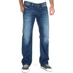 Diesel Herren Straight Jeans Larkee Pantaloni, Blau (Medium Blue 01), W32/L34