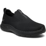 Miesten Mustat Slip on -malliset Skechers Go Walk 6 Slip-on-tennarit alennuksella 