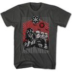 Miesten Antrasiitinväriset Koon XXL Star Wars Darth Vader O -kaula-aukkoiset O-aukkoiset t-paidat 