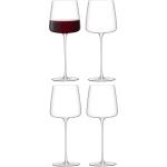 Metropolitan Grand Cru Glass Set 4 Home Tableware Glass Wine Glass Red Wine Glasses Nude LSA International