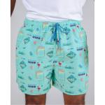 Miami Vice for Life Swim Shorts Turquoise