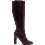 Michael Kors Collection Carly Runway 100mm leather boots - Red