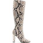 Michael Kors Collection Carly Runway 100mm leather boots - White