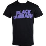 Miesten Mustat Koon S Black Sabbath Metalliset Puuvillalogo-t-paidat alennuksella 