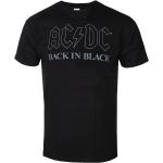 Miesten T-Paita Ac/dc - Back In Black - Bl - Rock Off - Acdcts82mb