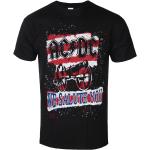 Miesten t-paita AC/DC - We Salute You Stripe - BL - GDAACDCTS02MB