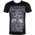 miesten t-paita Asking Alexandria - Skull Stack - ROCK OFF - ASKTS15MB