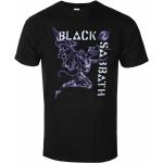 Miesten Mustat Retro-tyyliset Koon L Black Sabbath Puuvillabändi-t-paidat 
