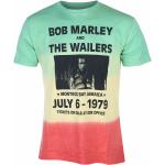 miesten t-paita Bob Marley - Montego Bay - VIHREÄ - ROCK OFF - BMATS35MDD