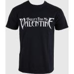 miesten t-paita Bullet For My Valentine - Logo - Musta - ROCK OFF - BFMVTS03