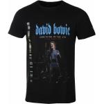 Miesten T-Paita David Bowie - Live In Paris - Musta - Rock Off - Bowpts02mb - Bowpts02mb