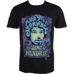 Miesten Mustat Koon L Jimi Hendrix Puuvillabändi-t-paidat alennuksella 