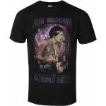 miesten t-paita Jimi Hendrix - Purple Haze Frame - MUSTA - ROCK OFF - JHXTS18MB - JHXTS18MB