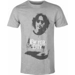 miesten t-paita John Lennon - NYC Tee GREY - ROCK OFF - JLTS15MG