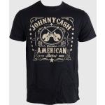 miesten t-paita Johnny Cash - American Rebel - Blk - BRAVADO EU - JCTS02