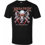 Miesten Mustat Business-tyyliset Koon L Megadeth Puuvillaprintti-t-paidat 