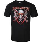 Miesten Mustat Business-tyyliset Koon XL Megadeth Puuvillaprintti-t-paidat 