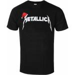 Miesten Mustat Koon L Metallica Puuvillalogo-t-paidat 