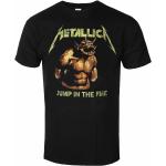 Miesten Mustat Vintage-tyyliset Koon L Metallica Puuvillavintage-t-paidat 