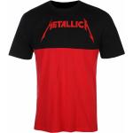 Miesten Punaiset Koon S AMPLIFIED Metallica Puuvillabändi-t-paidat 