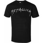 Miesten Mustat Koon L Metallica Puuvillabändi-t-paidat 