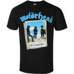 Miesten Mustat Koon L Motörhead Puuvillabändi-t-paidat 