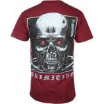 Miesten t-paita PRIMITIVE x Terminator - Kone - viininpunainen - papho2134-bur
