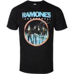 Miesten Mustat Vintage-tyyliset Koon S Ramones Puuvillavintage-t-paidat 