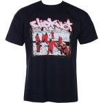 Miesten Tummansiniset Koon L Slipknot Puuvillabändi-t-paidat 