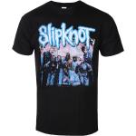 Miesten Mustat Koon L Slipknot Puuvillabändi-t-paidat 