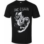 Miesten t-paita The Clash - Dragon - Musta - ROCK OFF - CLTS05MB - CLTS05MB