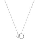 Mini Circle Necklace Accessories Jewellery Necklaces Dainty Necklaces Silver SOPHIE By SOPHIE
