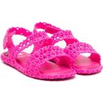Mini Melissa cut-out double-strap sandals - Pink