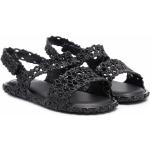 Mini Melissa open-toe touch-strap sandals - Black