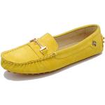 Naisten Keltaiset Casual-tyyliset Koon 38 Slip on -malliset Loaferit 