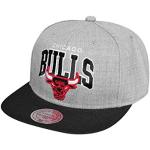 Mitchell & Ness Black USA SB Snapback - Chicago Bulls - Grey-Black, Size:ONE Size