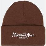 Mitchell & Ness Pipo - Pinscript Knit Cuff - Ruskea - Unisex - One size