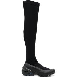 MM6 Maison Margiela x Salomon thigh-high boots - Black